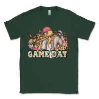 Sports Green game day baseball leopard Classic Tee - HowdyJamesFarm