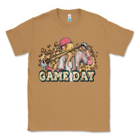 Toasted Coconut game day baseball leopard Classic Tee - HowdyJamesFarm