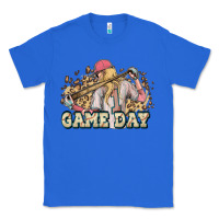 True Royal game day baseball leopard Classic Tee - HowdyJamesFarm