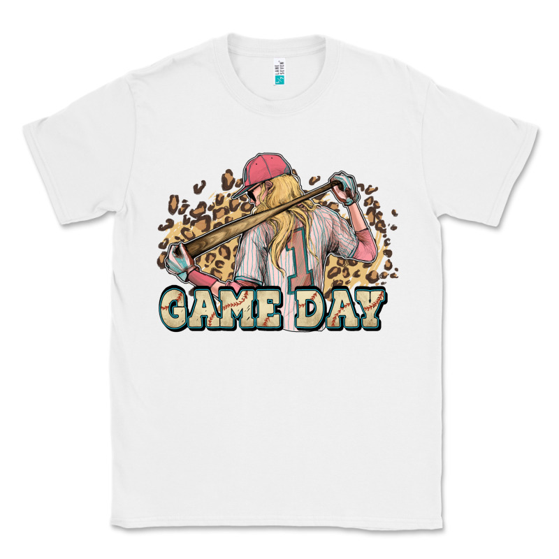 Game Day Baseball Leopard Classic Tee by HowdyJamesFarm | Teevron