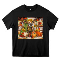 Black fall heifer cow Heavy Core Tee - RanaPortraitStore
