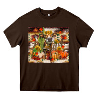 Chocolate Brown fall heifer cow Heavy Core Tee - RanaPortraitStore