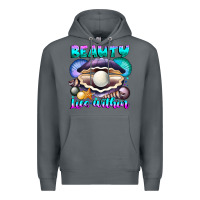 Rock Beauty Lies Within Premium Hoodie - CowhideDigitalArt
