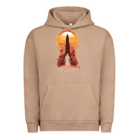 Pigment Burro Retro Animation  Novel Art Characters Poster Urban Hoodie - maiPhamDesign