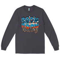 Smoke Boom boom baby Long Sleeve Tee - FaDigitalArtStudio