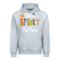 Heather Grey grandpa family halloween matching shirts, one spooky papaw t shirt Urban Hoodie - maiPhamDesign