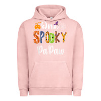 Pigment Salmon grandpa family halloween matching shirts, one spooky papaw t shirt Urban Hoodie - maiPhamDesign