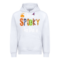 White grandpa family halloween matching shirts, one spooky papaw t shirt Urban Hoodie - maiPhamDesign