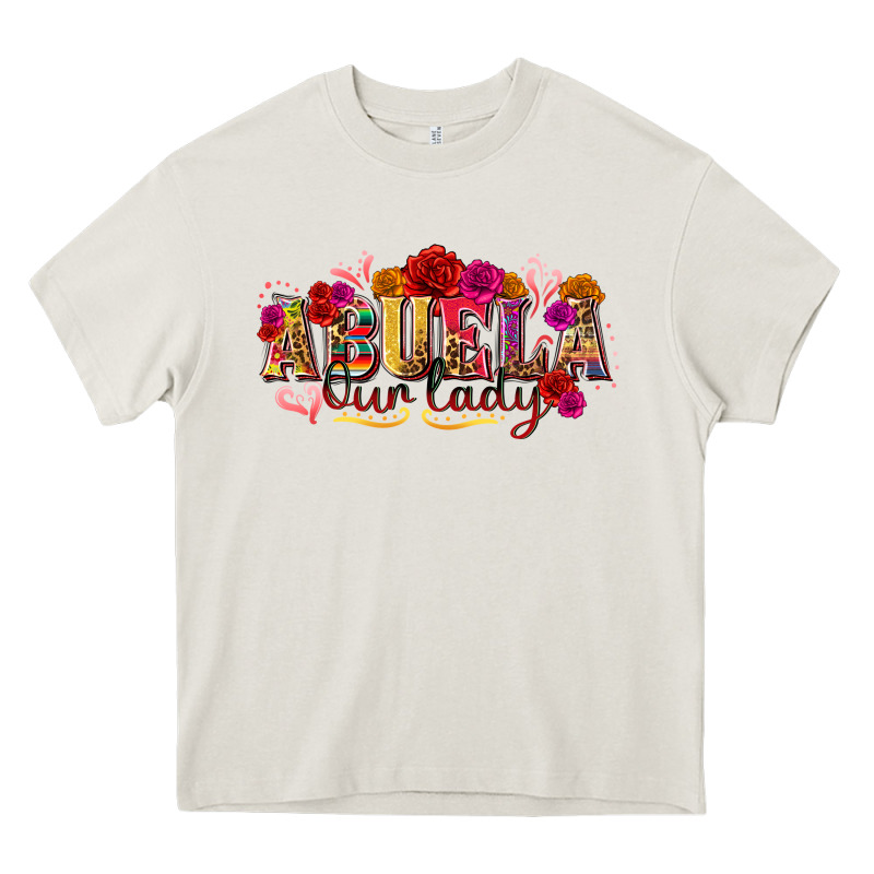 Abuela Our Lady Heavy Core Tee by texasbilliewilder | Teevron
