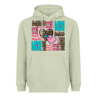 Matcha mini mini mini with hearts Heavyweight Hoodie - AdoDesignShop
