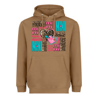 Toasted Coconut mini mini mini with hearts Heavyweight Hoodie - AdoDesignShop