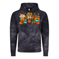 Cloud Black Thanksgiving Coffee Cups Vintage Hoodie - FaDigitalArtStudio