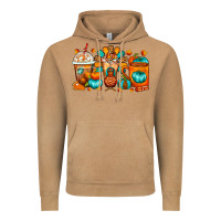 Vintage Camel Thanksgiving Coffee Cups Vintage Hoodie - FaDigitalArtStudio