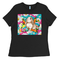 Easter Day Rabbit Ladies Tee | Teevron