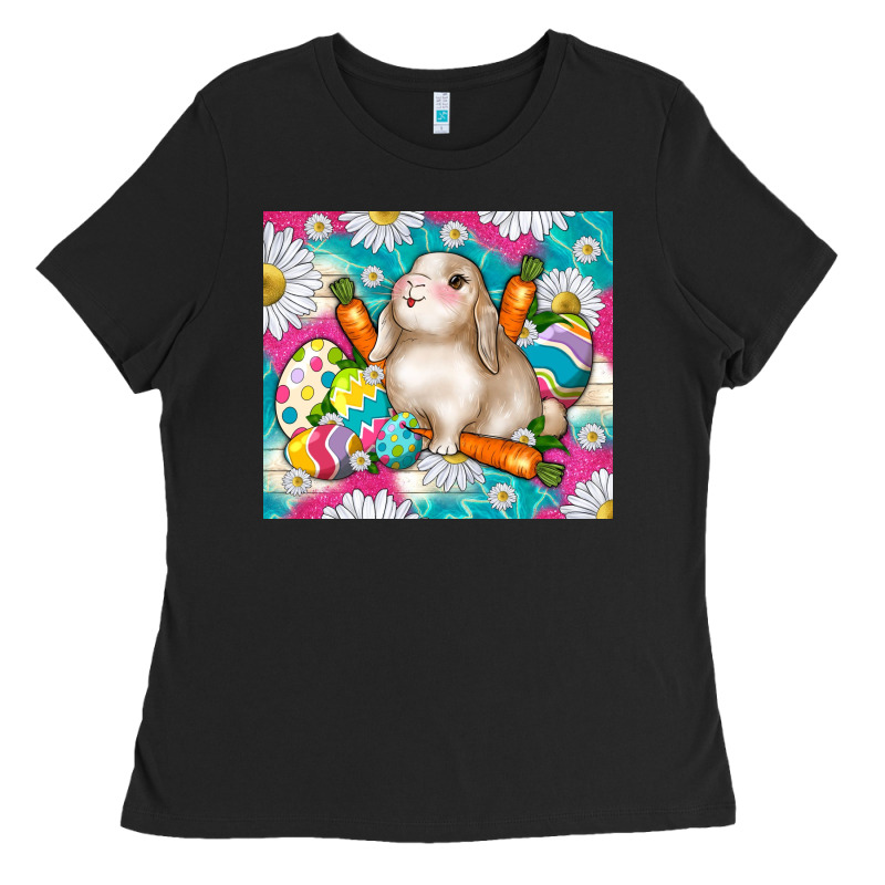 Easter Day Rabbit Ladies Tee by TumblerDesignByShophia | Teevron