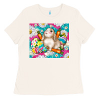 Bone easter day rabbit Ladies Tee - TumblerDesignByShophia