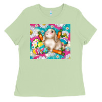 Matcha easter day rabbit Ladies Tee - TumblerDesignByShophia