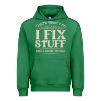 Emerald that's what i do i fix stuff and i know things funny saying t shirt Urban Hoodie - maiPhamDesign