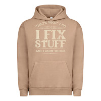 Pigment Burro that's what i do i fix stuff and i know things funny saying t shirt Urban Hoodie - maiPhamDesign