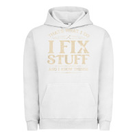 Pigment Lunar Rock that's what i do i fix stuff and i know things funny saying t shirt Urban Hoodie - maiPhamDesign