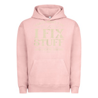 Pigment Salmon that's what i do i fix stuff and i know things funny saying t shirt Urban Hoodie - maiPhamDesign