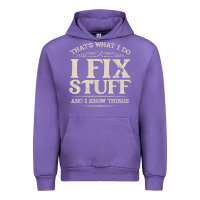 Tulip that's what i do i fix stuff and i know things funny saying t shirt Urban Hoodie - maiPhamDesign