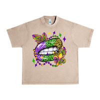 French Oak mardi gras lip olivia Urban Heavy Tee - OliviaCreatesArt