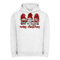 Pigment Lunar Rock merry christmas gnome with christmas lights Urban Hoodie - JahusDesignShop