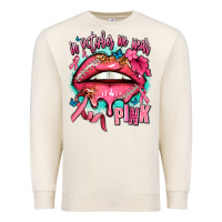 Sandshell in october we wear pink  lips Premium Sweatshirt - AdoDesignShop