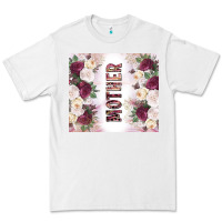 White mother's day flowers tumbler tbs Premium Tee - TumblerDesignByShophia