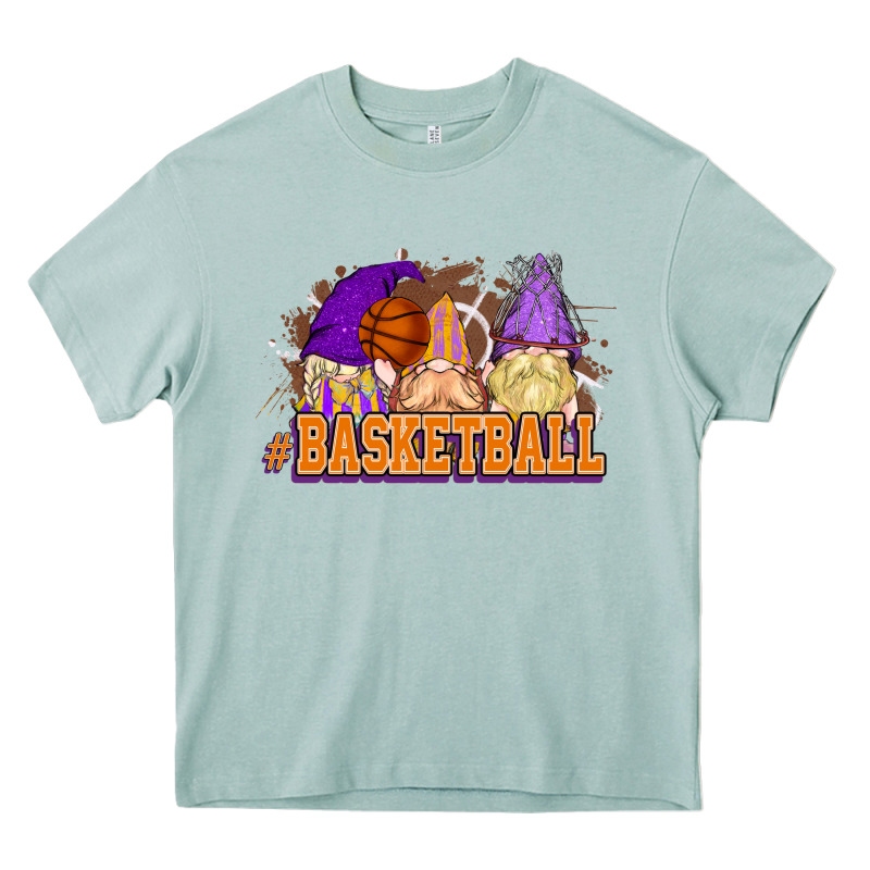 Basketball Gnomes Heavy Core Tee by NancyCooperArtShop | Teevron