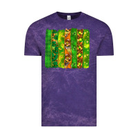 Cloud Purple St. Patrick's Day brushstrokes Vintage Tee - HowdyJamesFarm