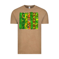 Vintage Coffee St. Patrick's Day brushstrokes Vintage Tee - HowdyJamesFarm
