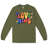 Army Green Love wins Long Sleeve Tee - FaDigitalArtStudio