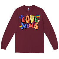 Burgundy Love wins Long Sleeve Tee - FaDigitalArtStudio