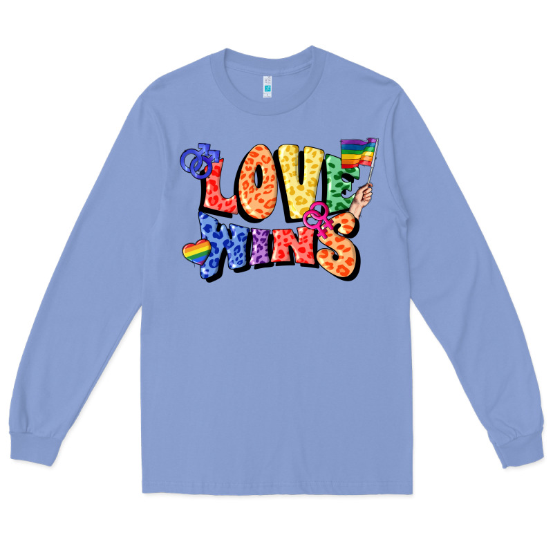 Love Wins Long Sleeve Tee by FaDigitalArtStudio | Teevron