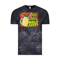 Cloud Black life is short make it sweet Vintage Tee - Jasminsmagicworld
