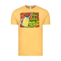Vintage Mustard life is short make it sweet Vintage Tee - Jasminsmagicworld
