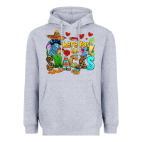 Heather Grey here for the snacks Heavyweight Hoodie - AdoDesignShop