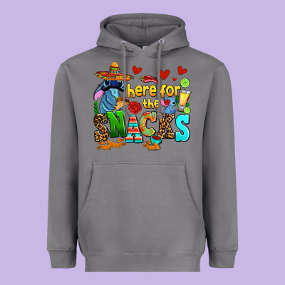 Here For The Snacks Heavyweight Hoodie Designed By Adodesignshop