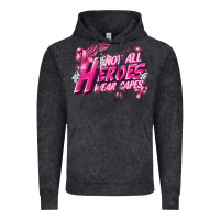 Vintage Black Not all heroes wear capes Cancer Awareness Vintage Hoodie - FaDigitalArtStudio