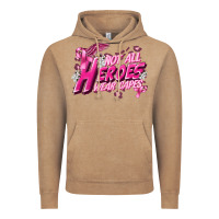 Vintage Coffee Not all heroes wear capes Cancer Awareness Vintage Hoodie - FaDigitalArtStudio