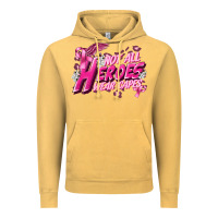 Not All Heroes Wear Capes Cancer Awareness Vintage Hoodie | Teevron