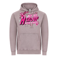 Vintage Zinc Not all heroes wear capes Cancer Awareness Vintage Hoodie - FaDigitalArtStudio