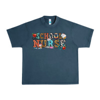 Midnight Navy school nurse Urban Heavy Tee - OliviaCreatesArt