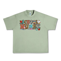 Oil Green school nurse Urban Heavy Tee - OliviaCreatesArt