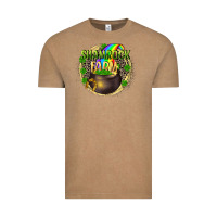Vintage Coffee St. Patrick's Shamrock farm Vintage Tee - CowGirlArtShop