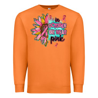 Carrot sunflower in october we wear pink Premium Sweatshirt - AdoDesignShop