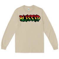 Mushroom Juneteenth blessed Long Sleeve Tee - FaDigitalArtStudio