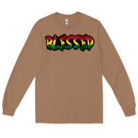 Toasted Coconut Juneteenth blessed Long Sleeve Tee - FaDigitalArtStudio